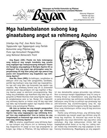 Mga instruksyon sa paglilimbag