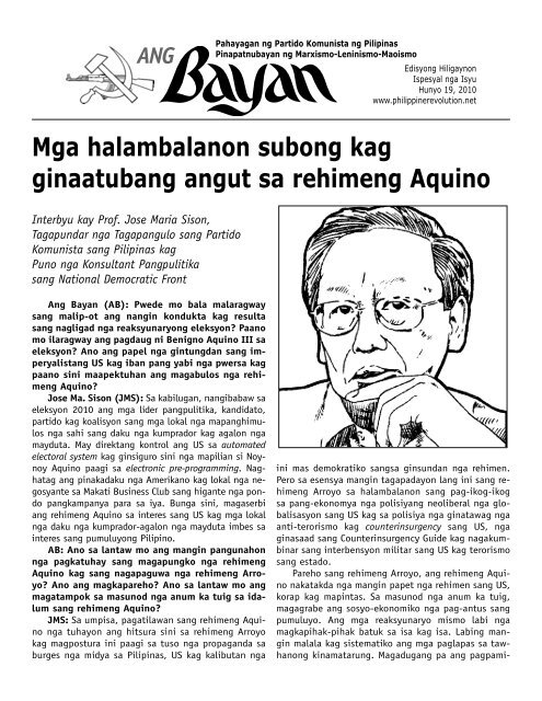 Mga instruksyon sa paglilimbag