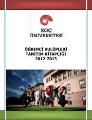 tıp kulübü - Koç Üniversitesi