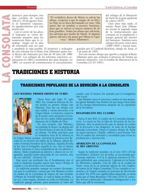 Versión pdf DM 316 - Misioneros de La Consolata