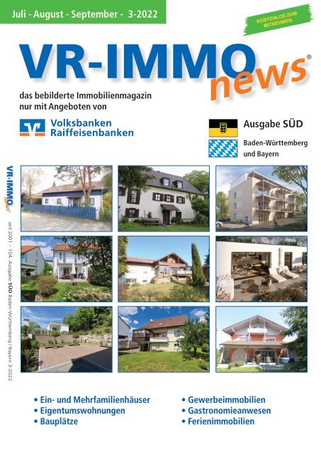 VR-IMMO NEWS SÜD 3-2022