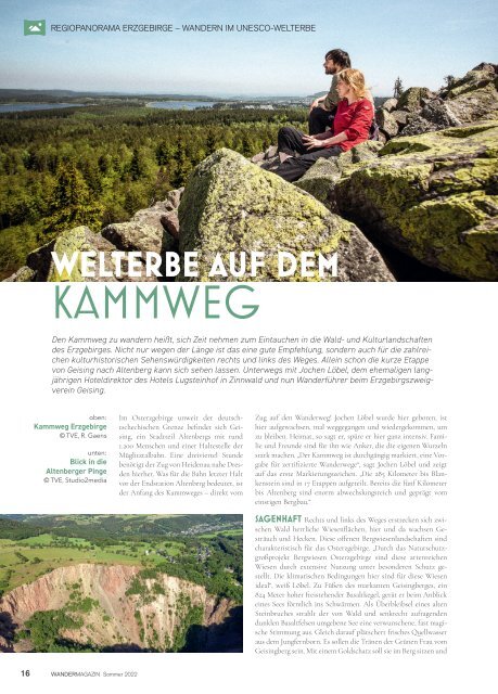 Erzgebirge – Wandermagazin 215