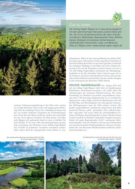 Solling-Vogler-Region – Wandermagazin 215