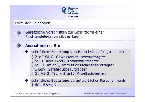 Abs. 2 Nr. 2 - Überwachungsgemeinschaft Technische Anlagen der ...