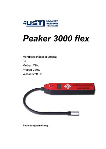 Peaker 3000 flex - Geo-data