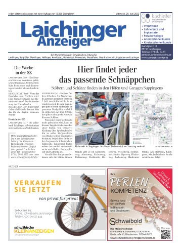 Laichinger Anzeiger 29.06.2022