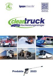 CleanTruck Produktkatalog