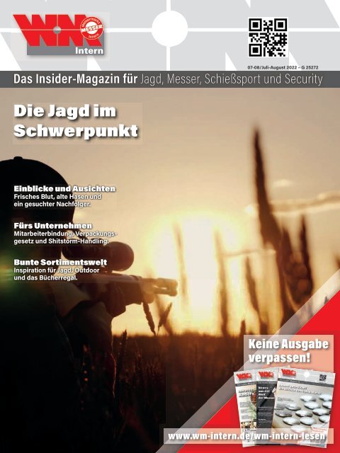 Waffenmarkt-Intern 07-08/2022