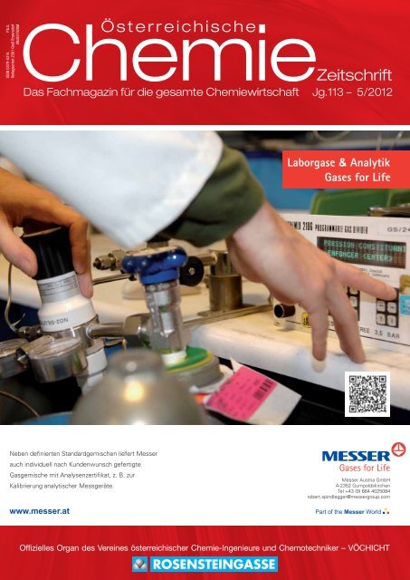 österreichische Chemie-Zeitschrift Ausgabe 05/2012 PDF-Download