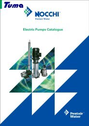 Electric Pumps Catalogue