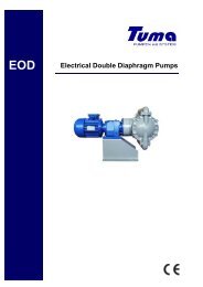 Electrical Double Diaphragm Pumps - Tuma Pumpensysteme GmbH.