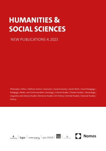 Humanities & Social Sciences – New Publications 4/2023