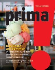 prima! Magazin – Ausgabe Juli / August 2022