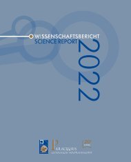 Wissenschaftsbericht | Science Report 2022 | Paracelsus Medizinische Privatuniversität