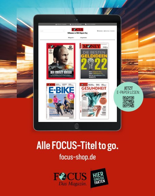 Focus Magazin 26/2022 Vorschau