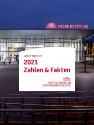 Westfalenhallen Unternehmensgruppe Geschäftsbericht 2021