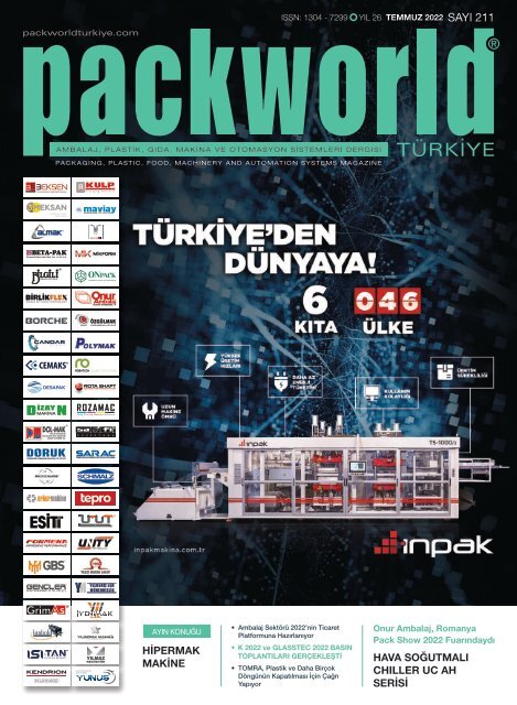 PACKWORLD TÜRKİYE DERGİSİ 211. TEMMUZ SAYISI