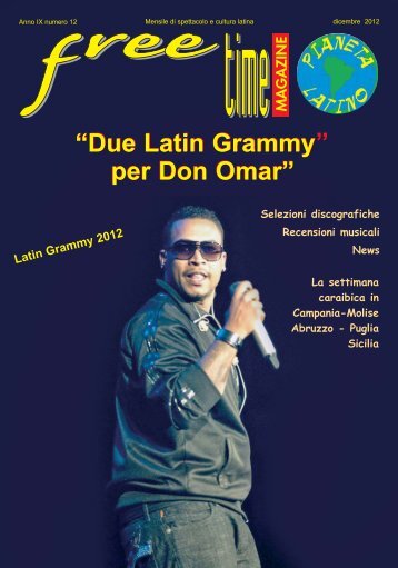 Due Latin Grammy per Don Omar - freetimelatino.it