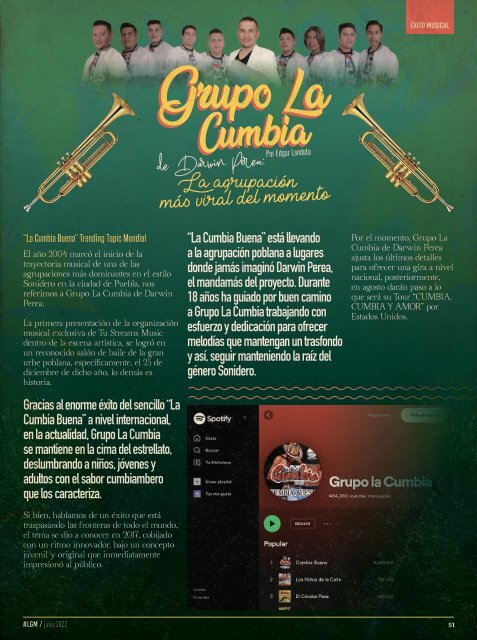 La Gorda Magazine Año 8 Edición Número 90 Julio 2022 Portada: Chuy Lizárraga