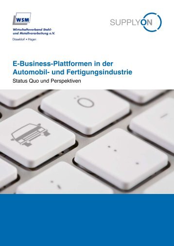 E-Business-Plattformen in der Automobil- und ... - SupplyOn