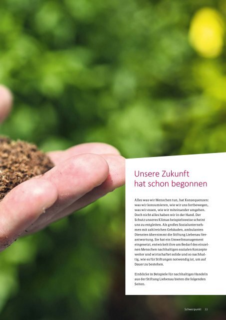 Jahresbericht 2021 der Stiftung Liebenau