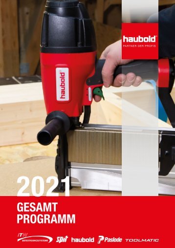 haubold Gesamtprogramm 2021