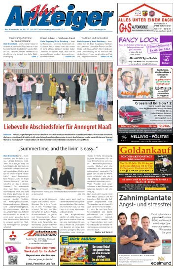 Ihr Anzeiger Bad Bramstedt 26 2022