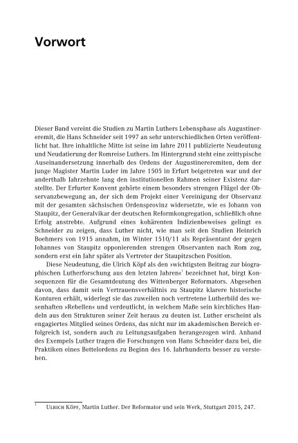 Hans Schneider (Hrsg. von Wolfgang Breul | Lothar Vogel): Gesammelte Aufsätze II (Leseprobe)