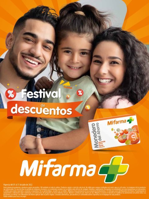 FESTIVAL DE DESCUENTOS EN MIFARMA I JULIO