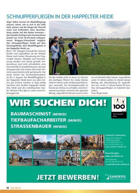 OSE MONT - Schwalmtals Gemeindejournal Juli 2022