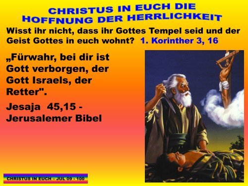 Christus in euch - JUL 09