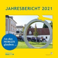 Jahresbericht 2021 des Kath. Bildungswerkes OÖ