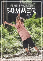 Ferienprogramm Sommer 2022