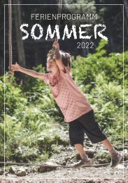 Ferienprogramm Sommer 2022