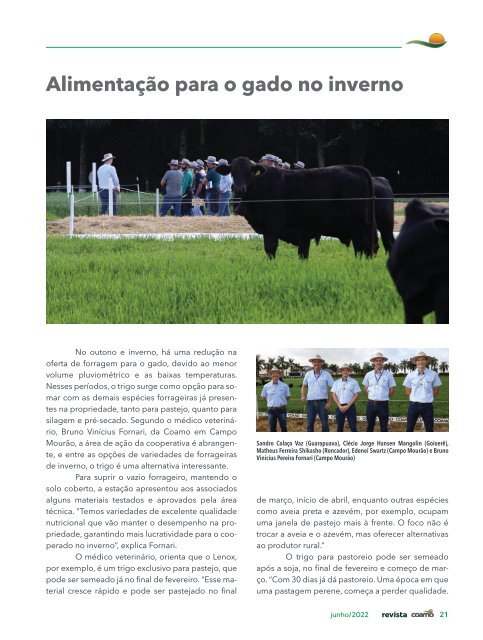 Revista Coamo edição Junho de 2022