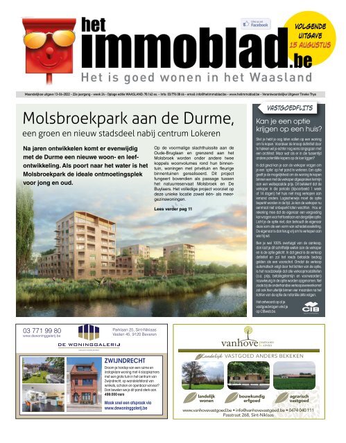 Het Immoblad van juni 2022