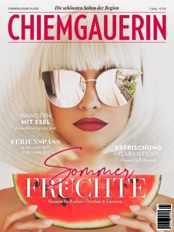 CHIEMGAUERIN Sommerausgabe 2022 Vorschau