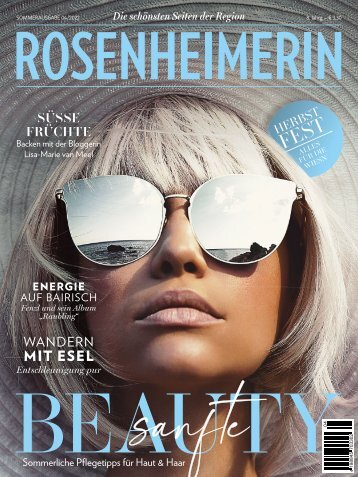 ROSENHEIMERIN Sommerausgabe 2022 Österreich Spezial