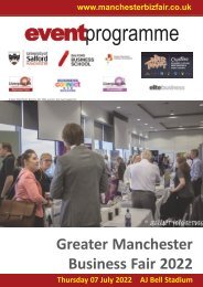 #ManchesterBizFair 2022 Online Event Guide