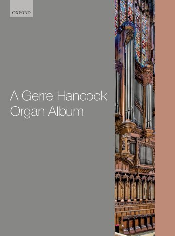 A Gerre Hancock album