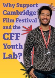 Cambridge Film Festival youth Lab