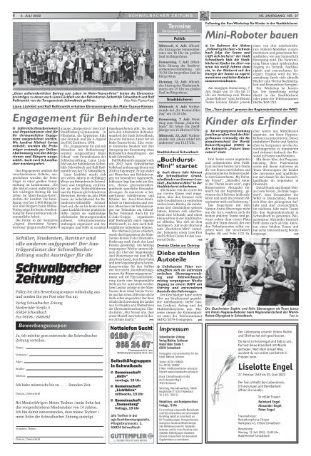 Schwalbacher Zeitung