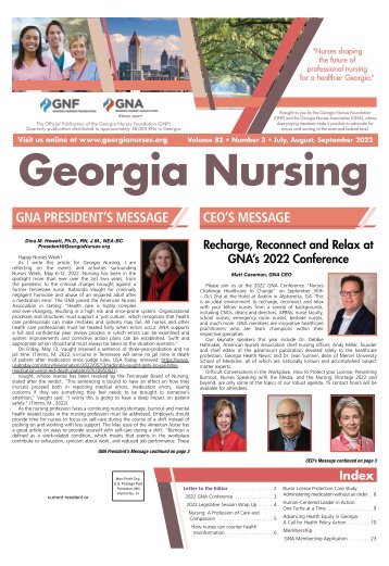 Georgia Nursing - July 2022