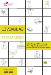 LivingLab Essigfabrik, Forschungsbericht 2019-2022