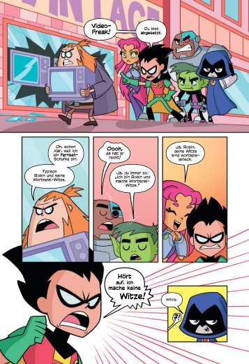 Teen Titans Go!/DC Super Hero Girls - Die Austauschschüler (Leseprobe) YDDCMG019