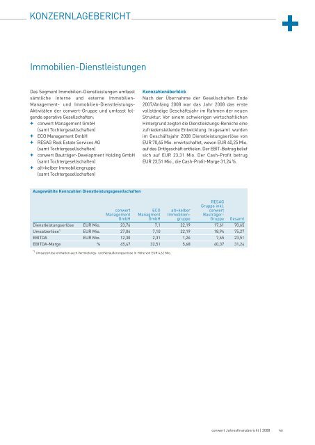 JAHRESFINANZBERICHT - conwert Immobilien Invest SE