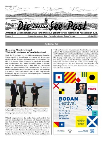 Die kleine See-Post 26.05.2022