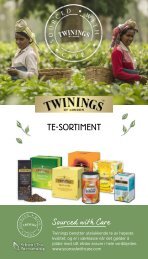 Twinings Te-Sortiment