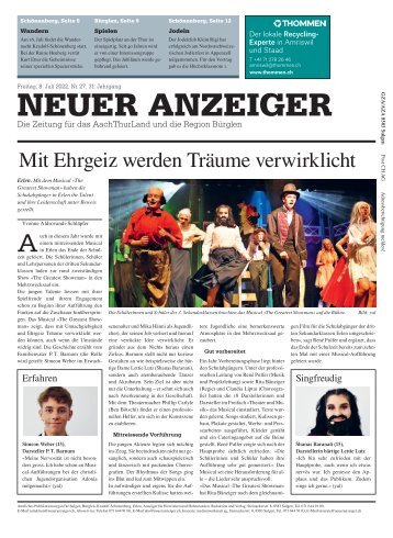 Neuer Anzeiger 8. Juli 2022