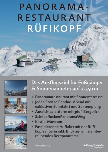 Panoramarestaurant Rüfikopf_Winter